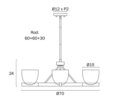 Radam Round Pendant