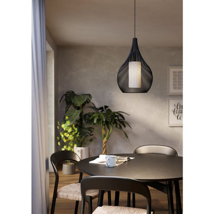 Razoni Large Pendant Black