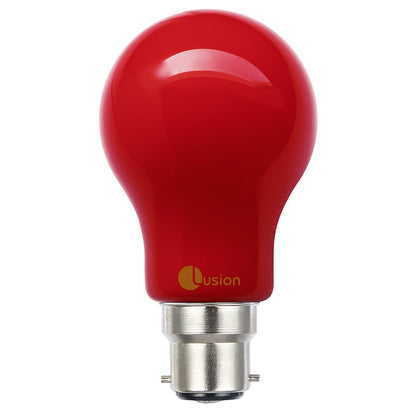 Coloured 3w LED B22 GLS Globe
