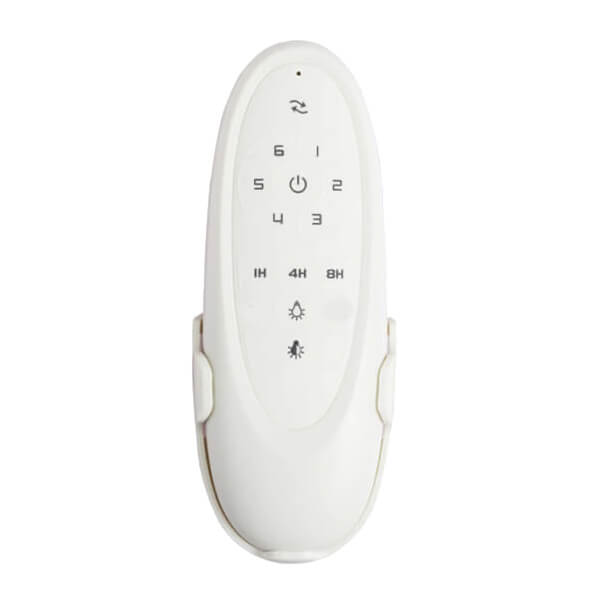 Sanctuary 52" DC Ceiling Fan White with Whitewash Blades