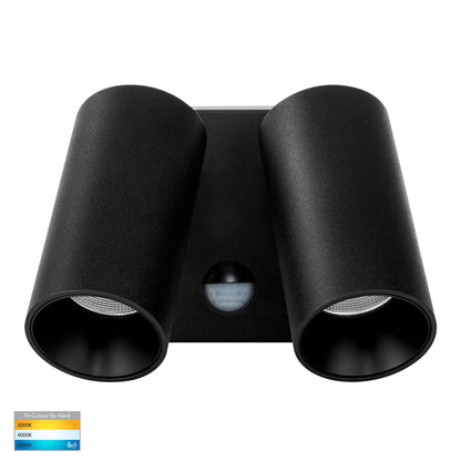 Revo Double Adjustable Sensor LED Wall Light