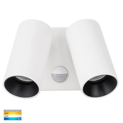 Revo Double Adjustable Sensor LED Wall Light