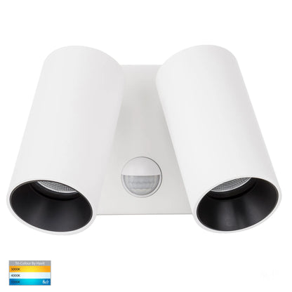 Revo Double Adjustable Sensor LED Wall Light