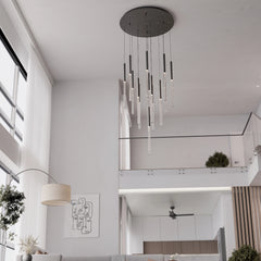 Calibo Rhea 14 Light Pencil Drop LED Pendant