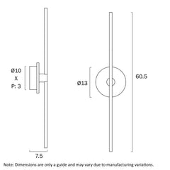 Rimini Travertine LED Wall Light