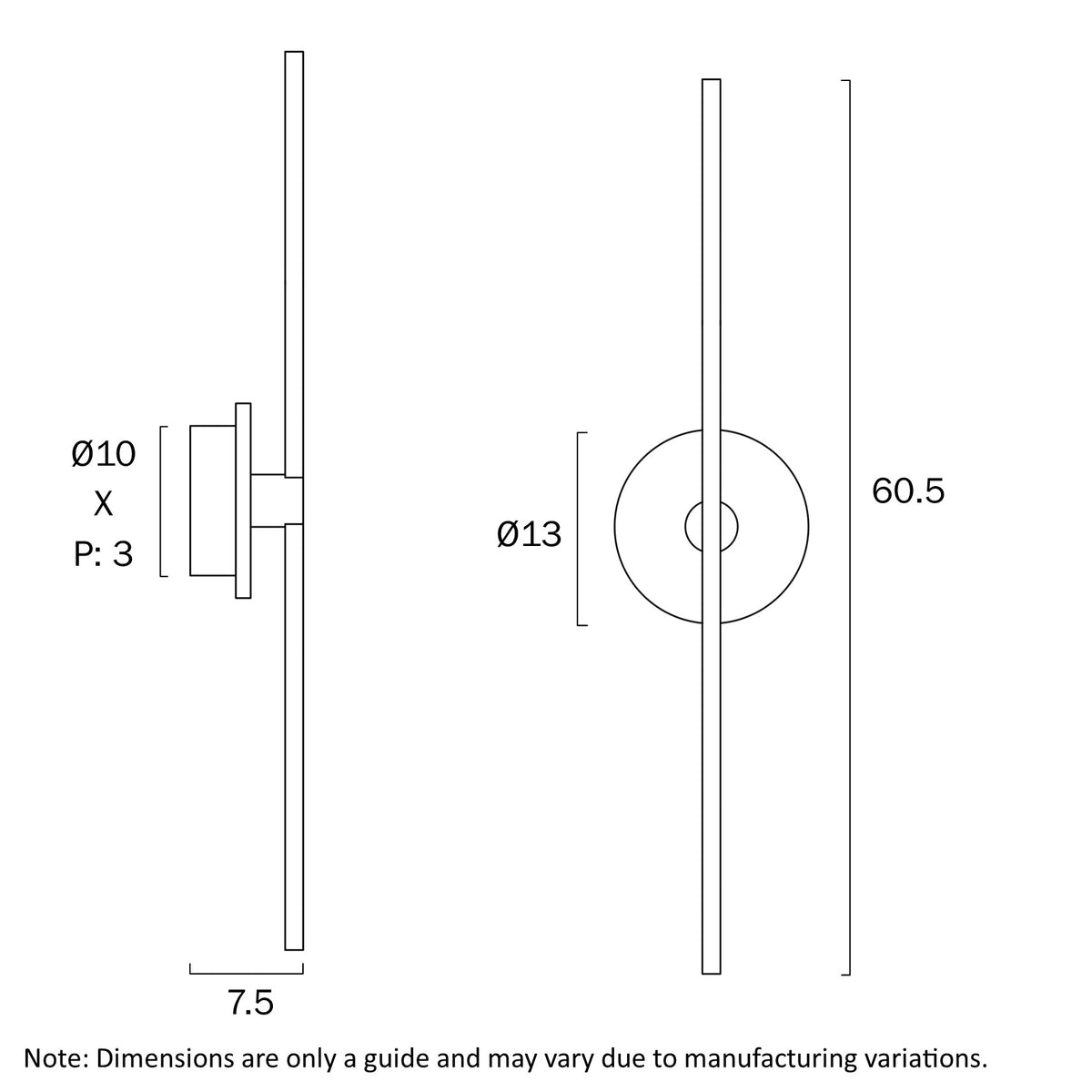 Rimini Travertine LED Wall Light