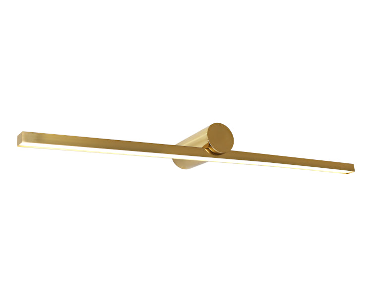 Roka LED Vanity Light Gold Small