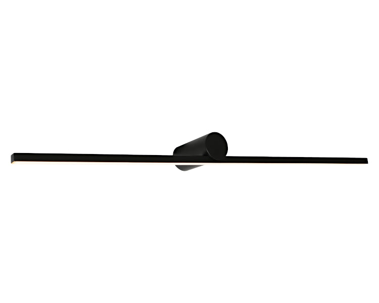 Roka LED Vanity Light Black Large
