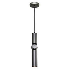 Rolo 1LT Pendant Charcoal & Chrome