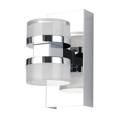 Romendo 2 2LT Vanity Wall Light Chrome