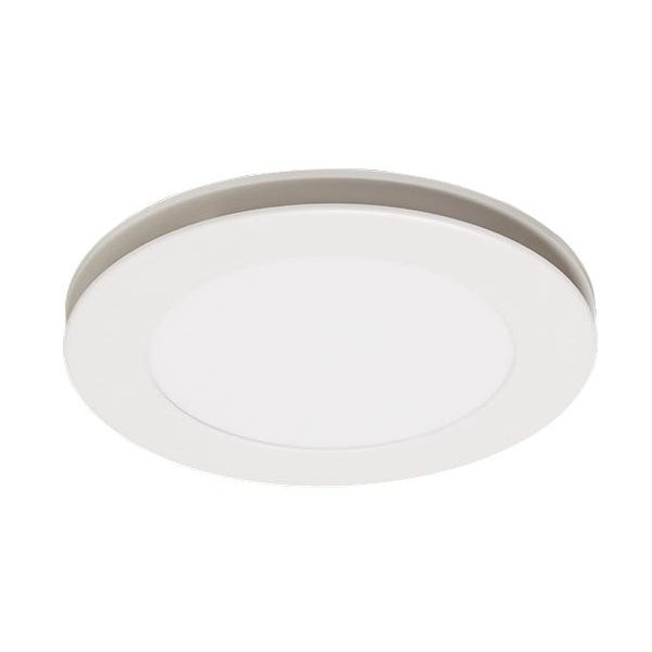 Flow 240 Exhaust Fan Round with LED Light White