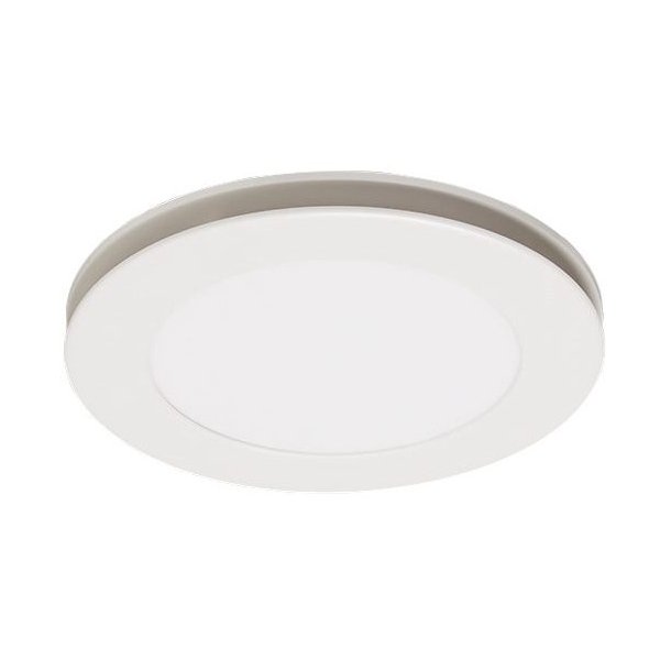 Flow 295 Exhaust Fan Round with LED Light White