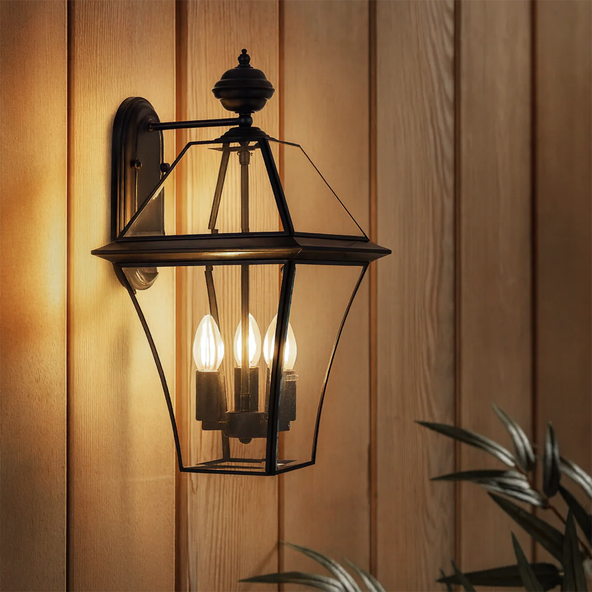 Rye Exterior Wall Light Large