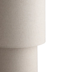 Sable Linen Floor Lamp