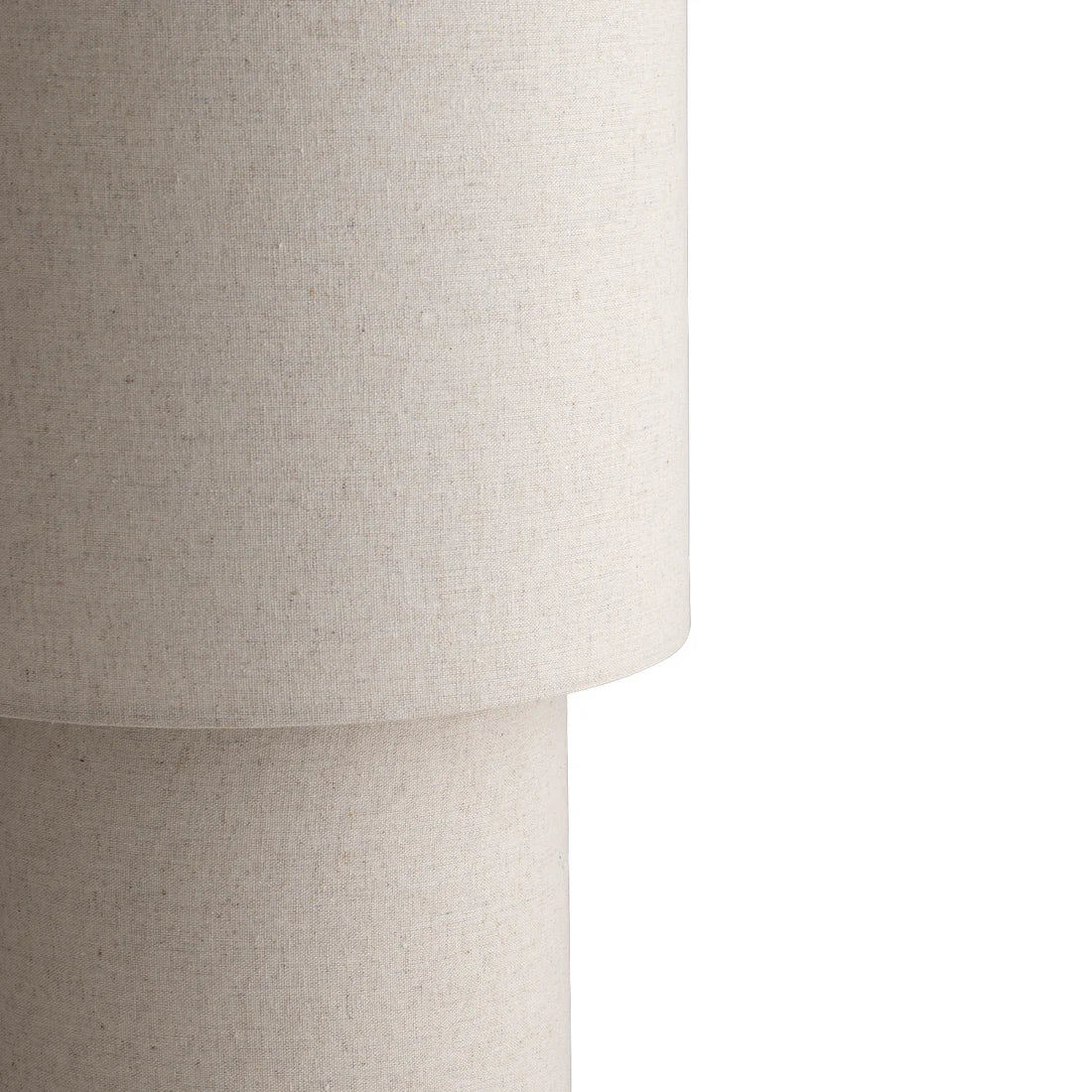 Sable Linen Floor Lamp