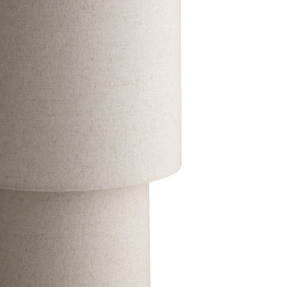 Sable Linen Floor Lamp