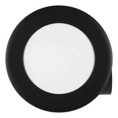 Samba Exhaust Fan Round Black with LED Light