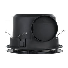 Samba Exhaust Fan Round Black with LED Light