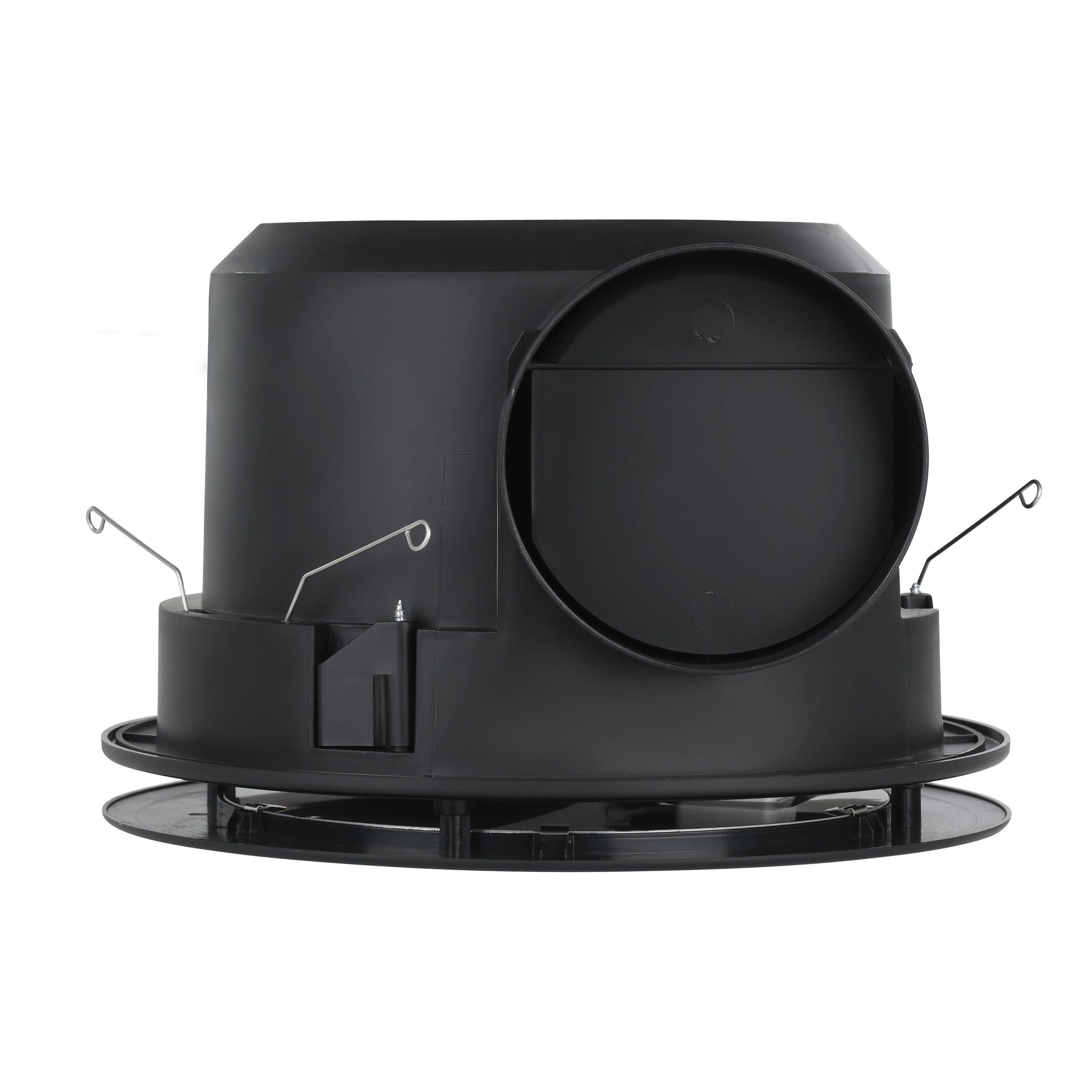 Samba Exhaust Fan Round Black with LED Light