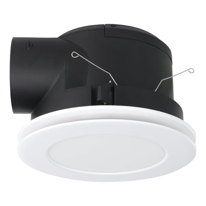 Samba Exhaust Fan Round White with LED Light