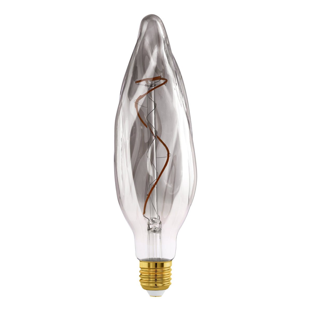 Small Smoke LED Flame Globe 4w E27