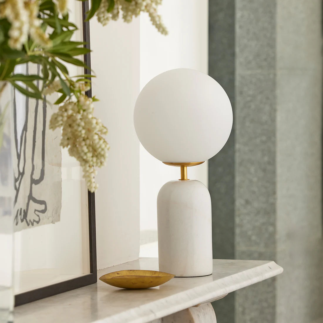 Soren Marble Desk Lamp