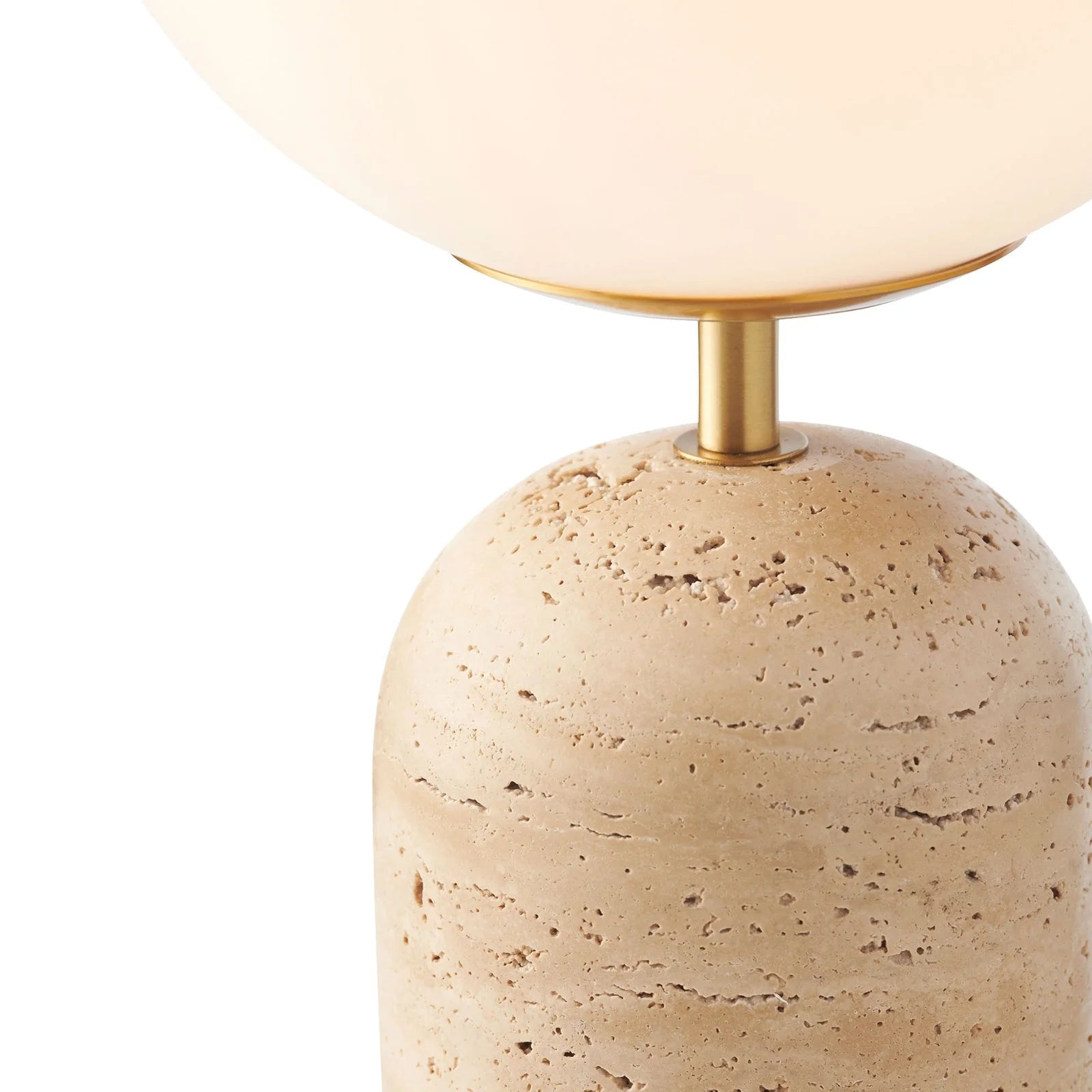 Soren Travertine Desk Lamp