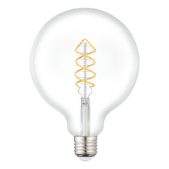 LED Spiral G125 7W E27 Warm White Globe