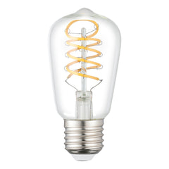 LED Spiral ST48 7W E27 Warm White Globe