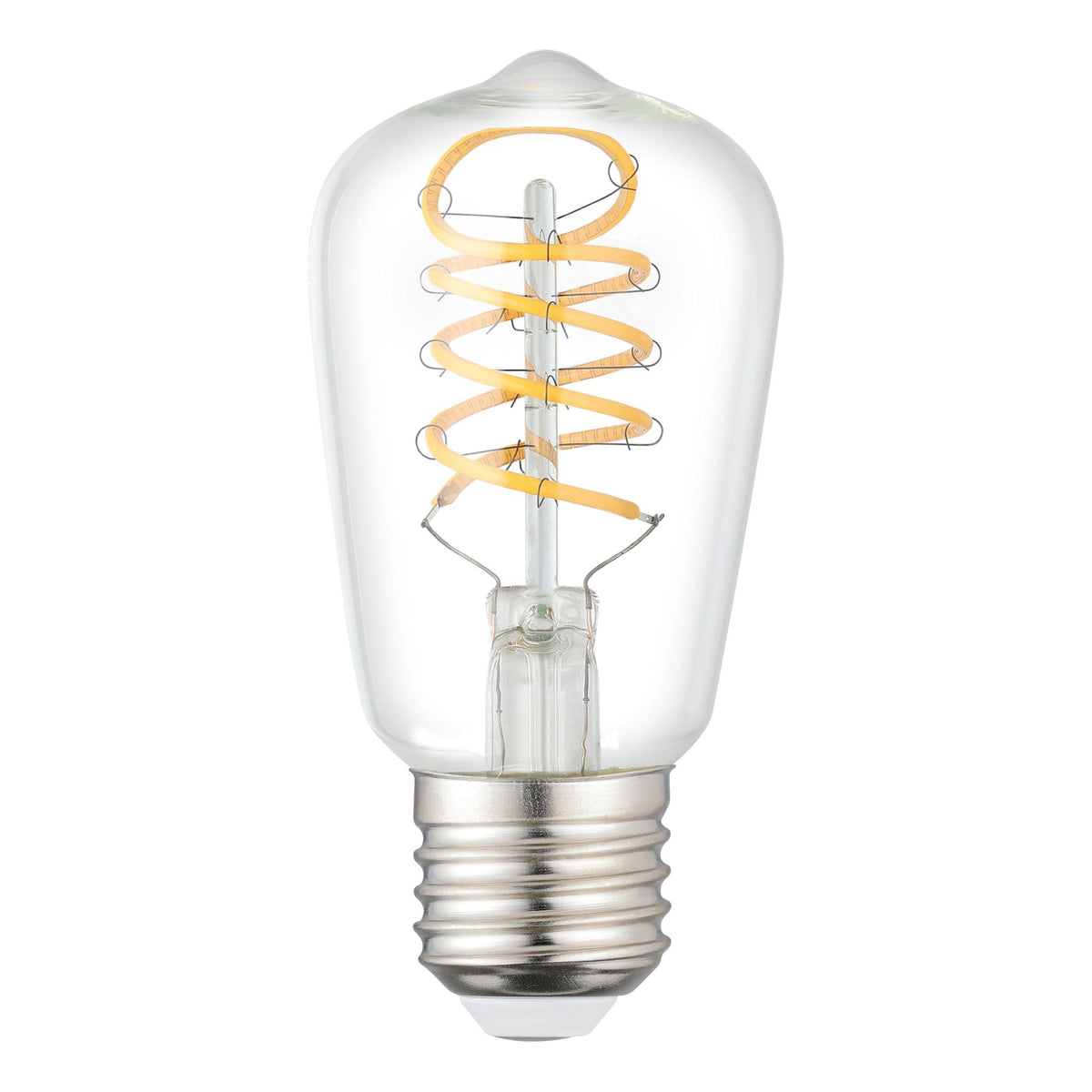 LED Spiral ST48 7W E27 Warm White Globe