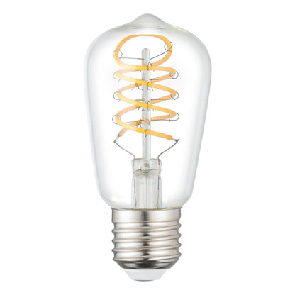 LED Spiral ST48 7W E27 Warm White Globe