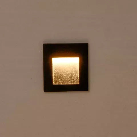 Stan 3w LED Step Light Black 5000k 12V