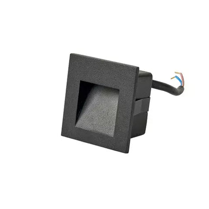 Stan 3w LED Step Light Black 3000k 12V