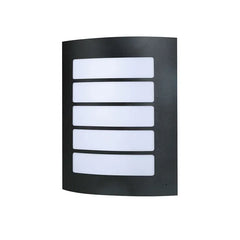 Stark Exterior LED Wall Light Black