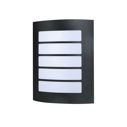 Stark Exterior LED Wall Light Black