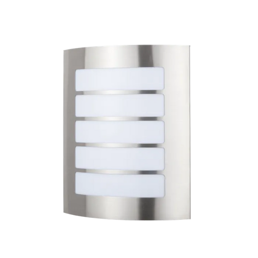 Stark Exterior LED Wall Light Stainless Steel