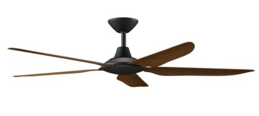 Storm 42" DC Ceiling Fan Black & Koa