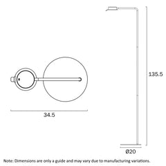 Tarell LED Floor Lamp