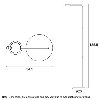 Tarell LED Floor Lamp