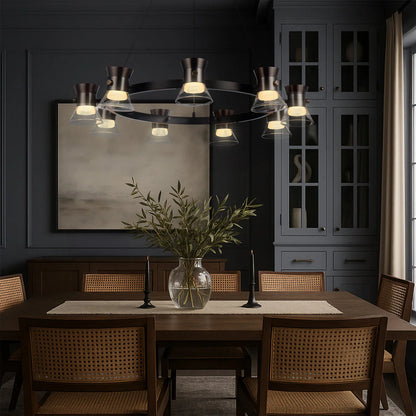 Tipico 9LT Round LED Pendant