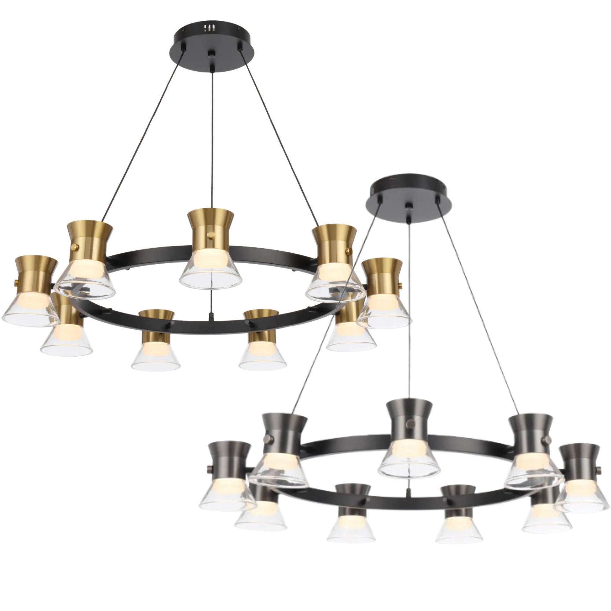 Tipico 9LT Round LED Pendant