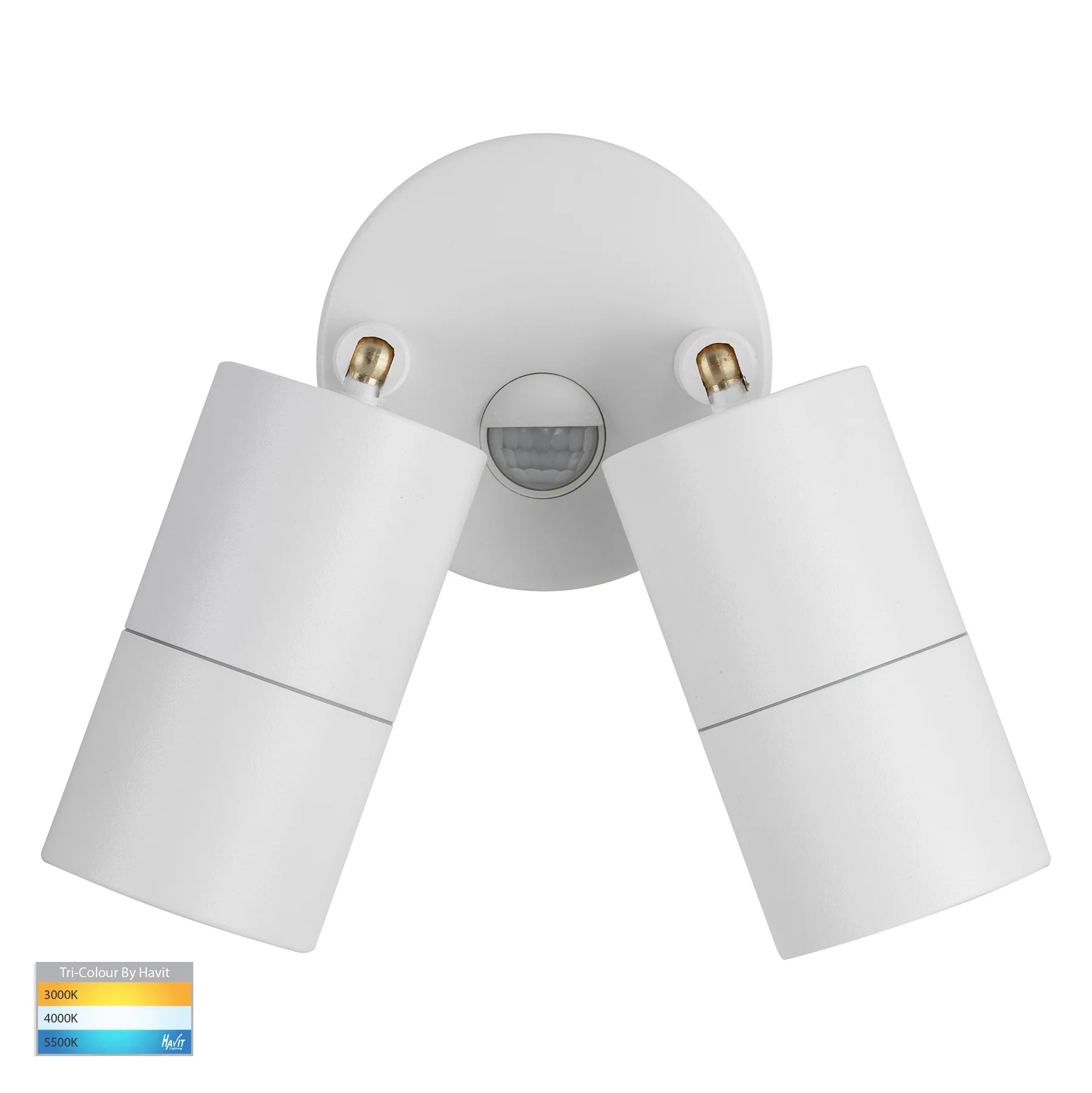 Tivah Double Adjustable Wall Light with Sensor 240v