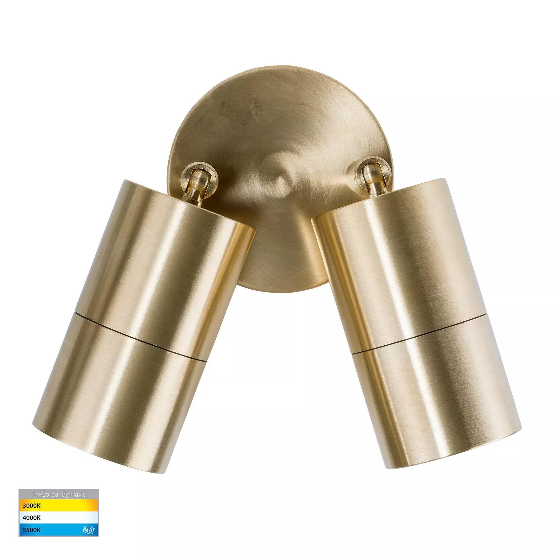 Tivah Double Adjustable LED Wall Light 240V