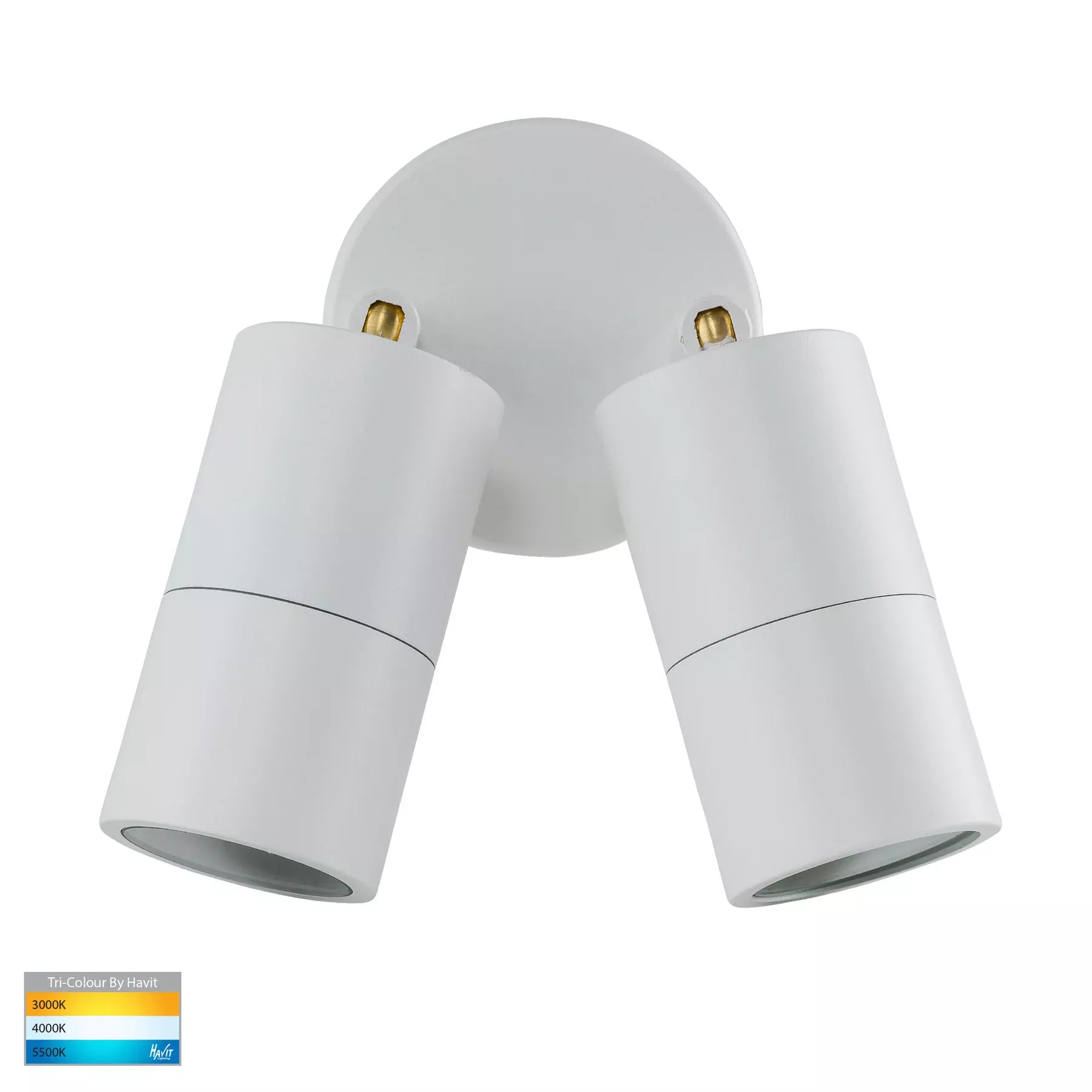 Tivah Double Adjustable GU10 Wall Light 240V
