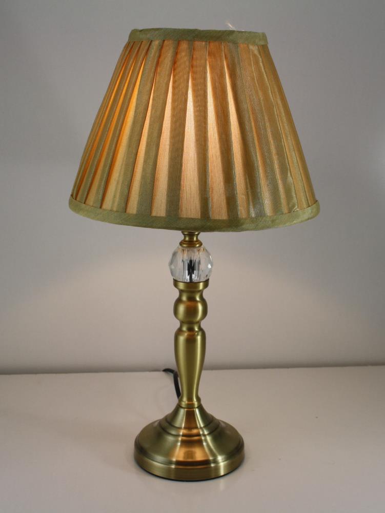 Victorian Touch Table Lamp Antique Brass