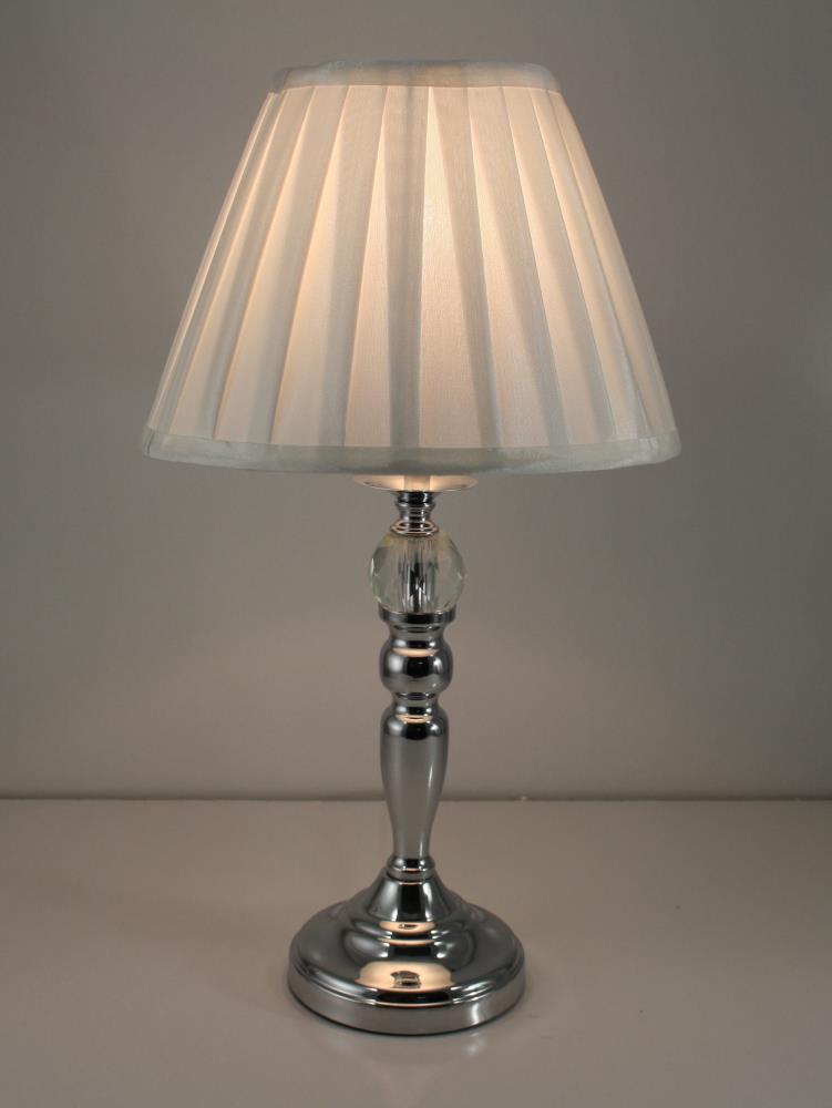 Victorian Touch Table Lamp Polished Chrome