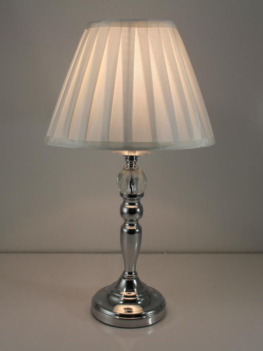 Victorian Touch Table Lamp Polished Chrome