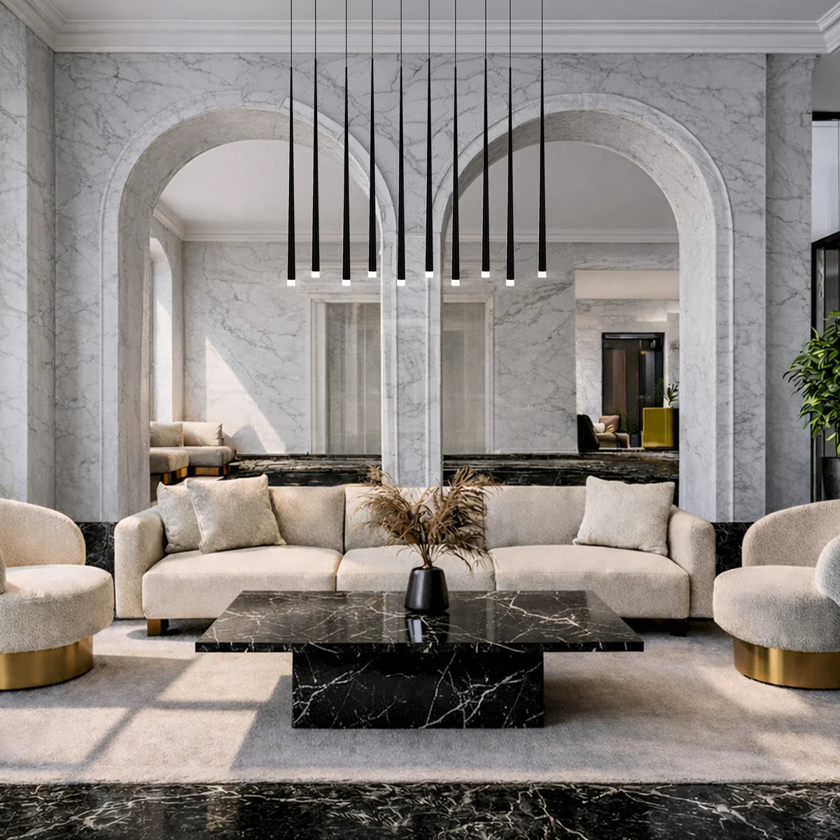 Trina 10LT Bar Pendant