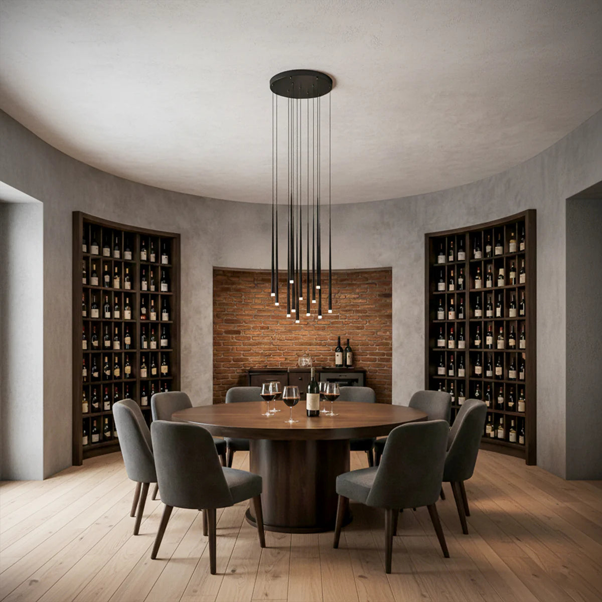 Trina 12LT Cluster Pendant