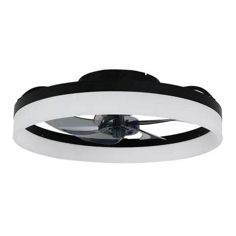Tron 18" DC LED Light Fan Black